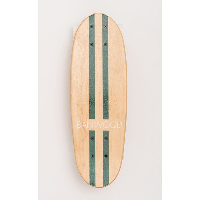 Banwood Skateboard Green Top View