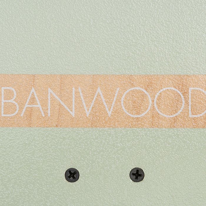 Banwood Skateboard Mint Up Close Top