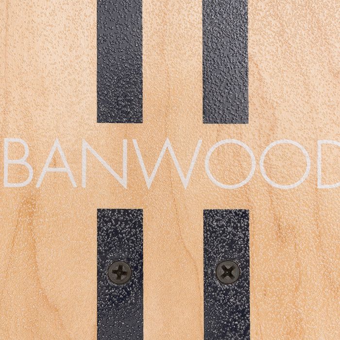 Banwood Skateboard Navy Up Close Top