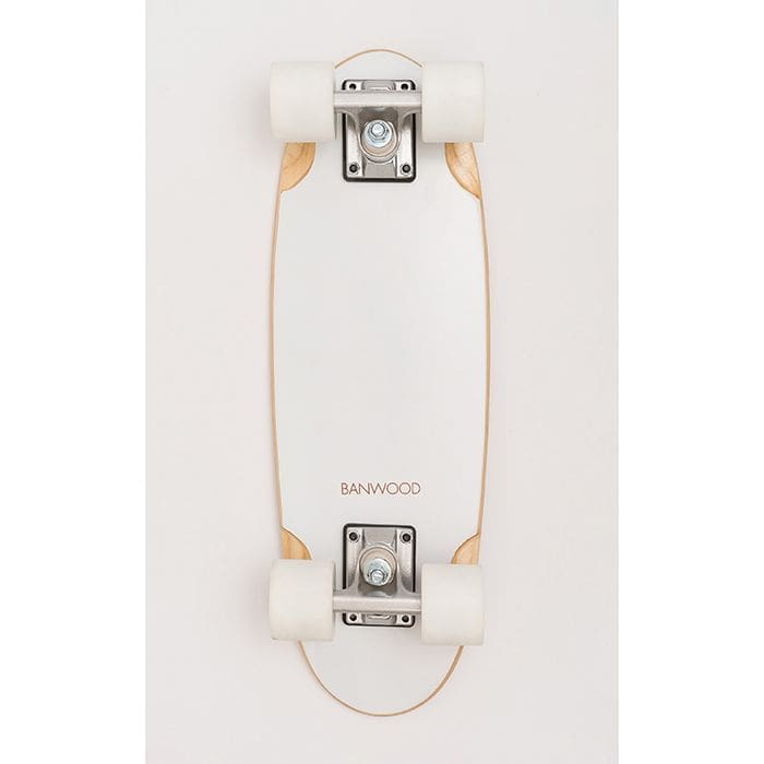 Banwood Skateboard White Bottom