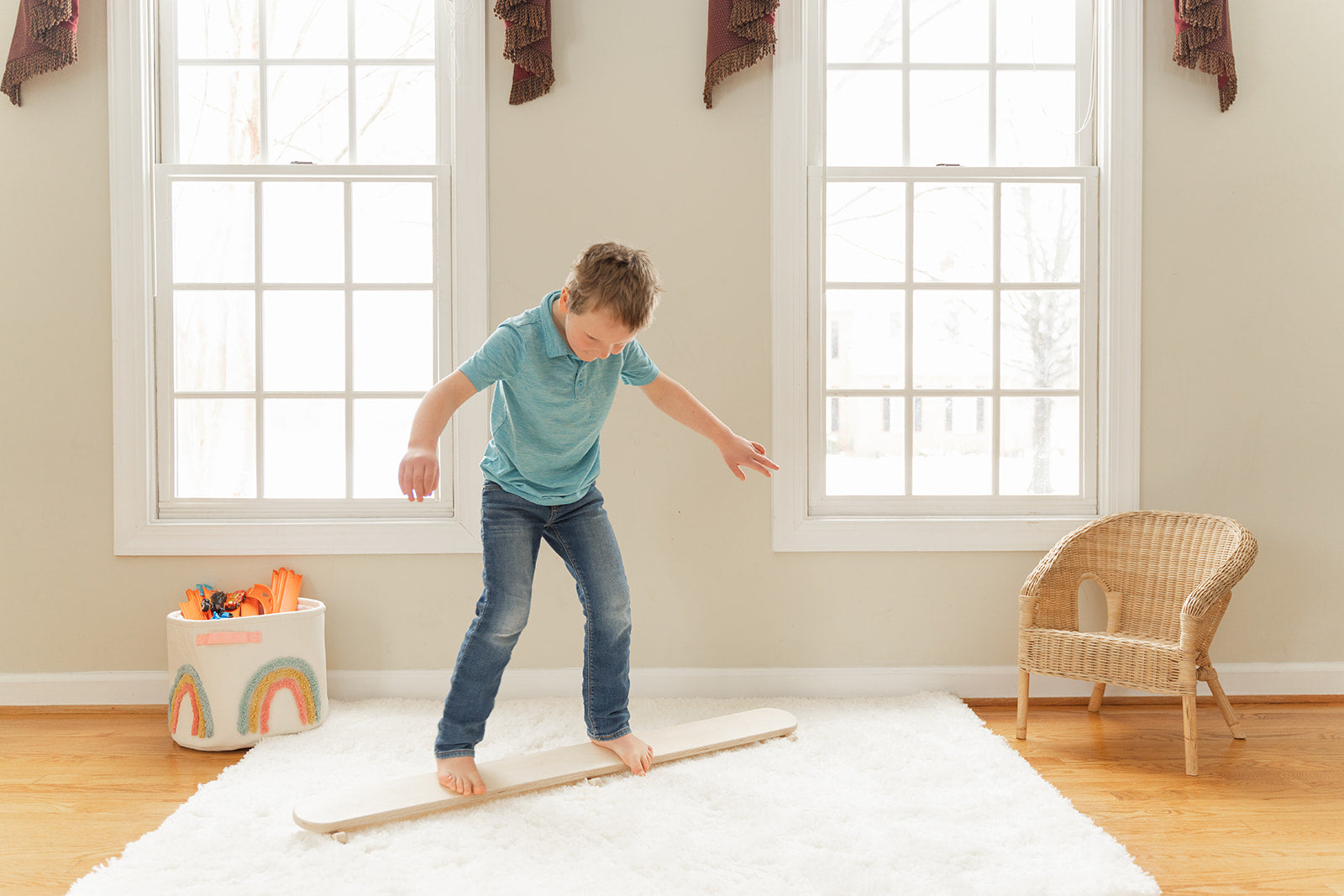 The Wobble Balance Beam