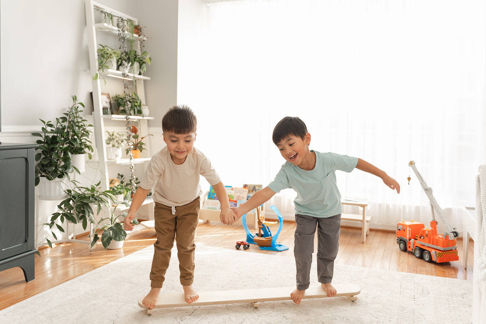 The Wobble Balance Beam