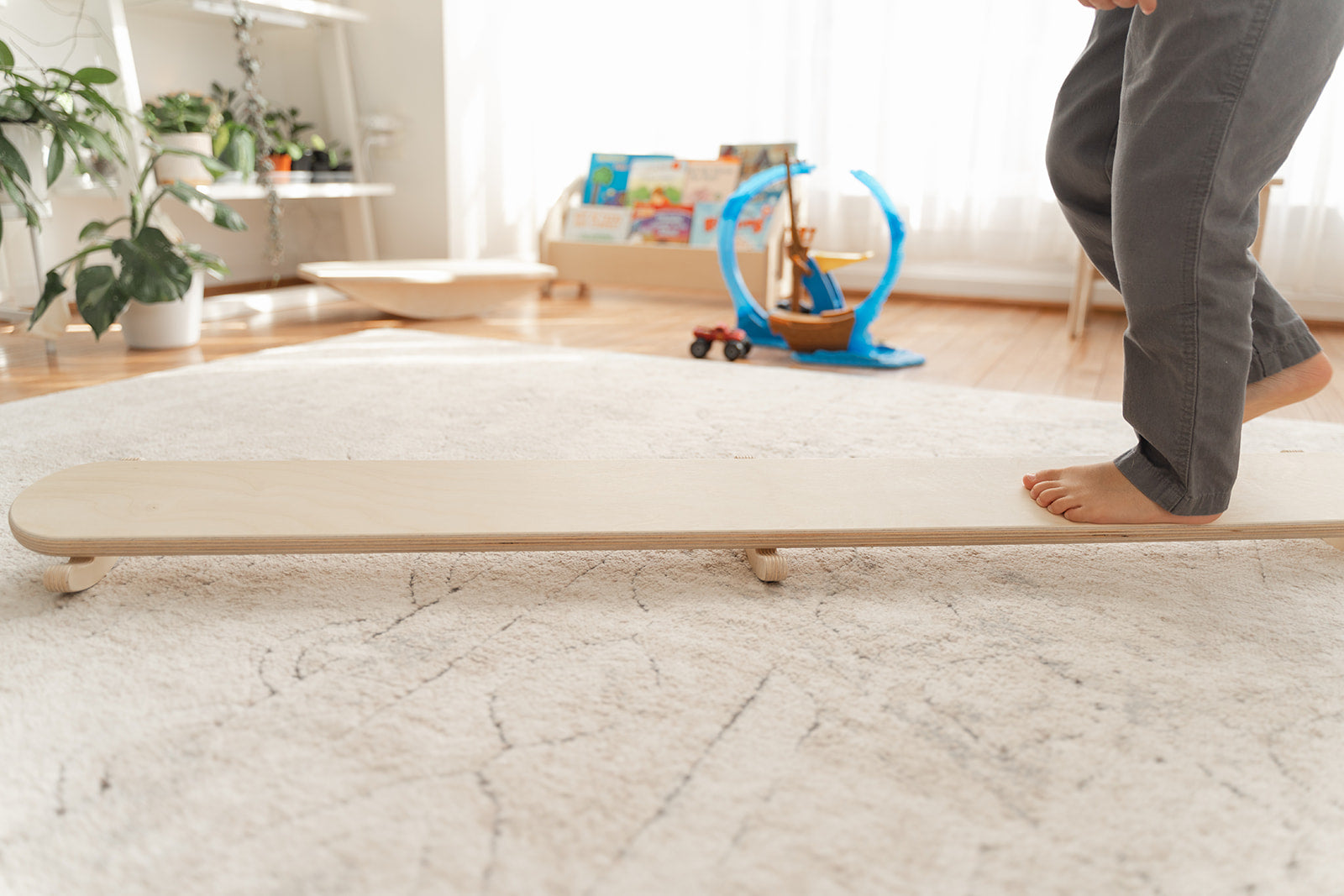 The Wobble Balance Beam