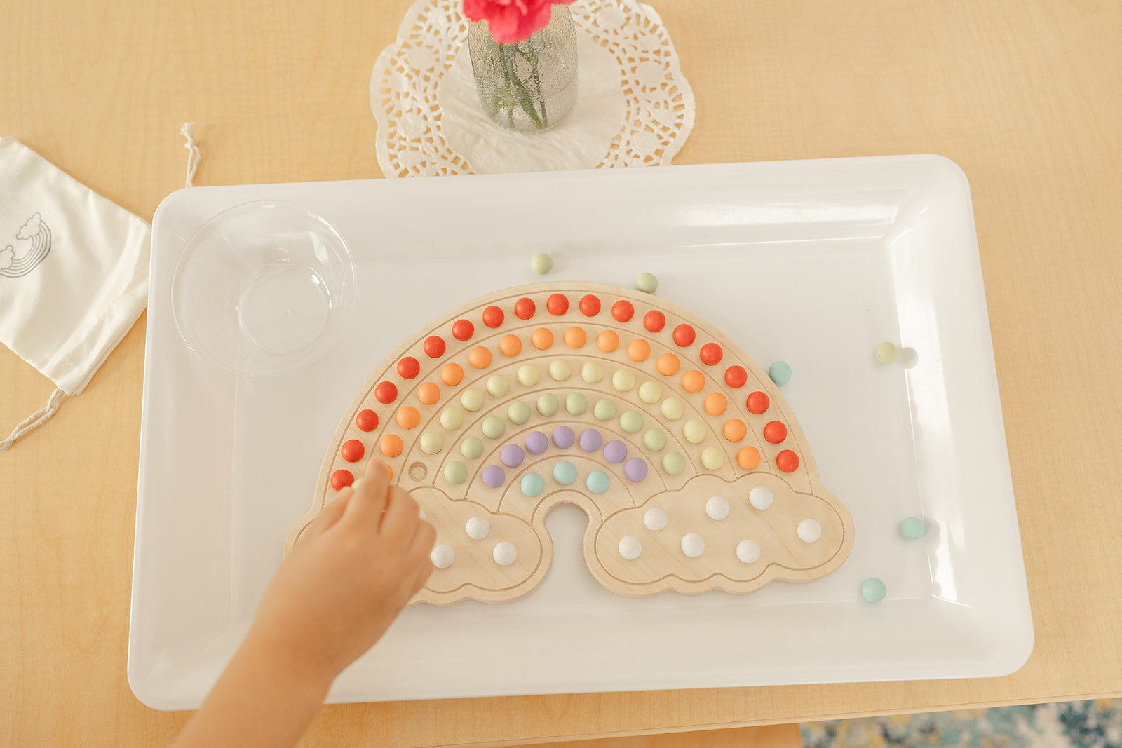 Blueberry and Third Rainbow Activity Board