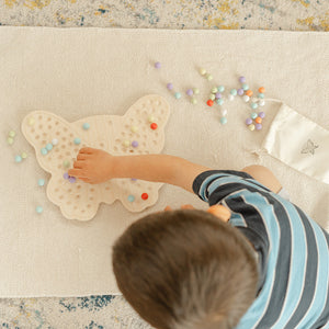 Blueberry and Third Butterfly Activity Board