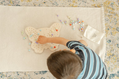 Blueberry and Third Butterfly Activity Board