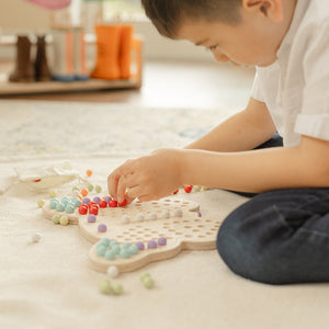 Blueberry and Third Butterfly Activity Board playing