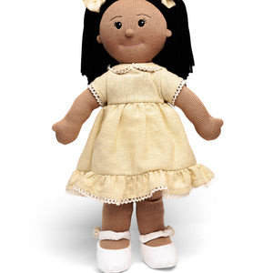 The Clementine Collective knitted doll Penelope