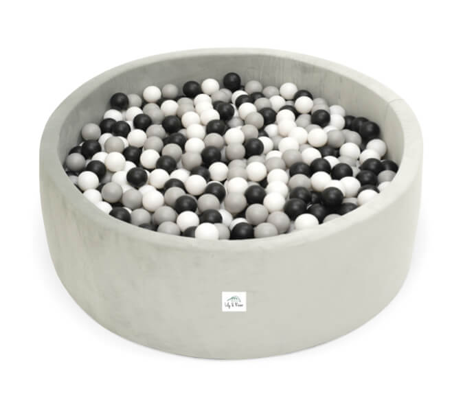 Lily and River Little Ball Pit Grey
