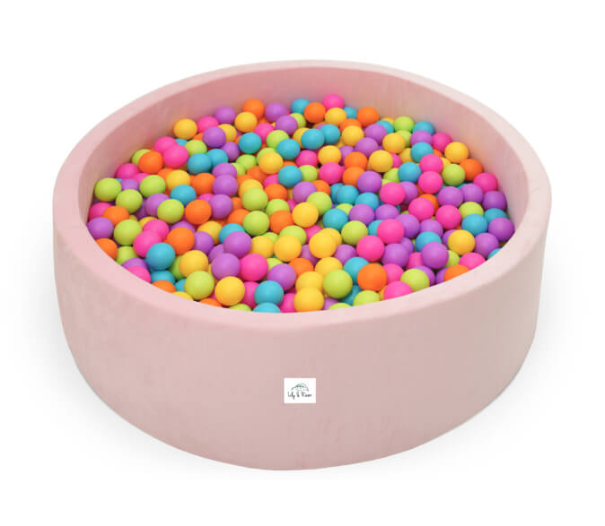Lily and River Little Ball Pit Pink