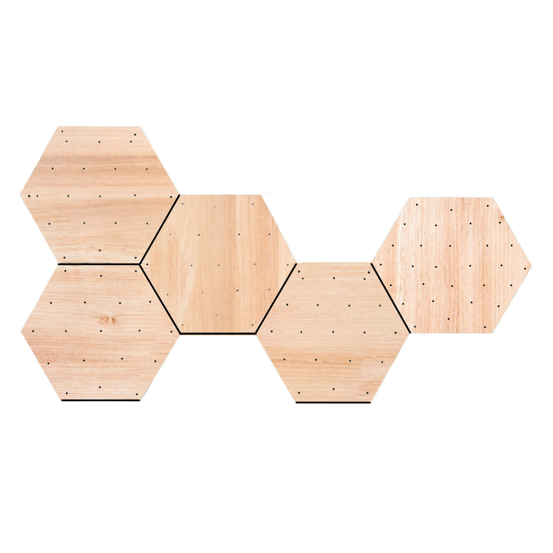 Hexagon Rock Wall Panel + FLAT FRAME