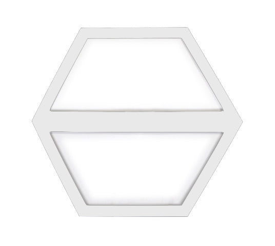 Hexagon Rock Wall Panel + FLAT FRAME