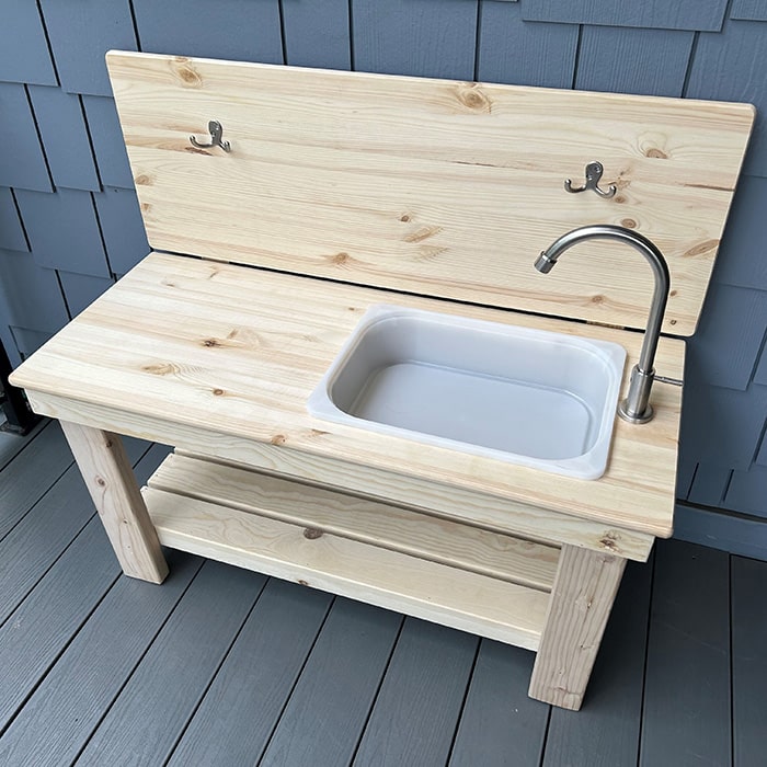 Little Colorado Mud Kitchen With Faucet Lifestyle 8