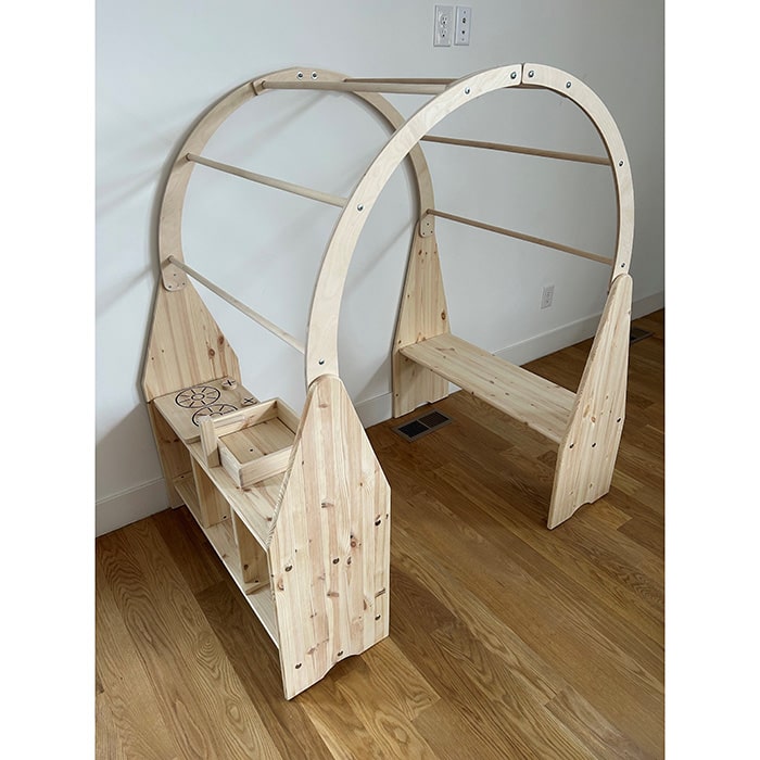Little Colorado Play Stand With Accessories Side View Reverse