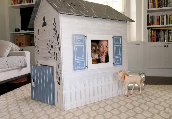 Cottage Cardboard Playhouse