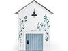 Make it Cute Cottage Cardboard Playhouse back