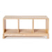 Milton & Goose Cubby Bench Natural Front View
