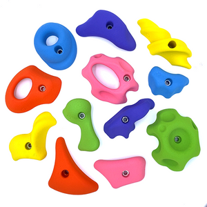 Multi Color Chunky Monkey Rock Wall Holds | Bolt On or Screw On