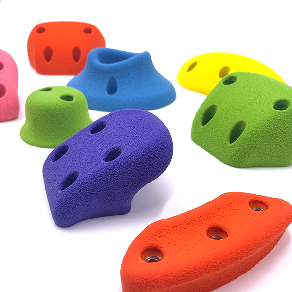 Colorful Smooth Move Rock Wall Holds