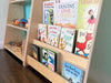 RAD Children's Furniture Tiered Montessori Bookshelf Close Up