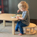 RAD Grow Stool with Table and a Toddler
