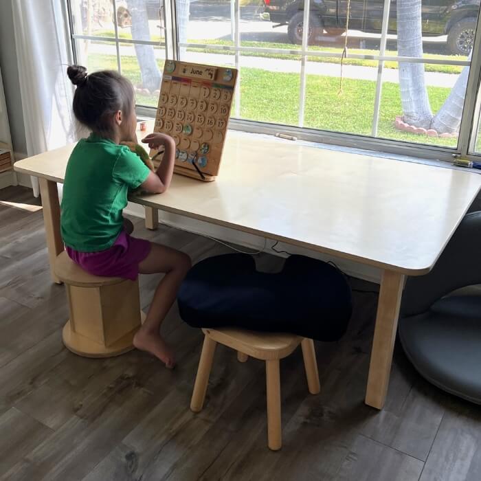 RAD Children's Furniture Rectangle Table