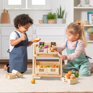 Play Kitchen Food Storage