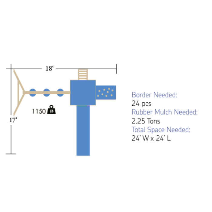 shooting star climber measurements