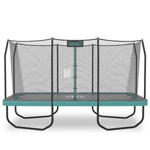 Signature Series 15'x9' Rectangle Outdoor Trampoline with Enclosure