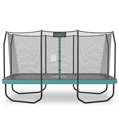 Signature Series 15'x9' Rectangle Outdoor Trampoline with Enclosure