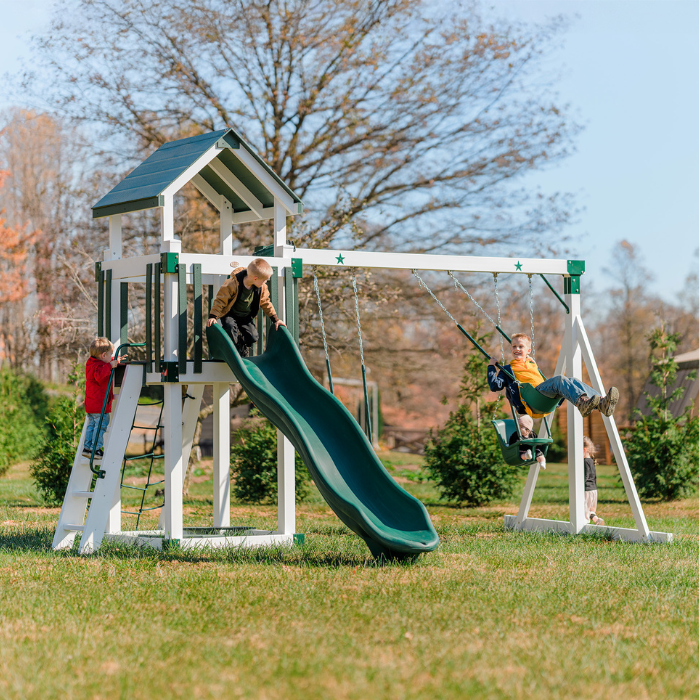 Star Cluster Vinyl Swing Set