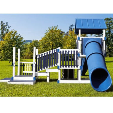 Sta rSwingsets Knights Castle Commercial Playsets Front View
