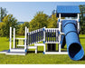 Sta rSwingsets Knights Castle Commercial Playsets Front View