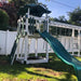 Star Swingsets Shooting Star Climber Playground in Vinyl Close Up