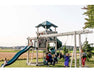 Star Swingsets Super Star Playground In Vinyl Full View