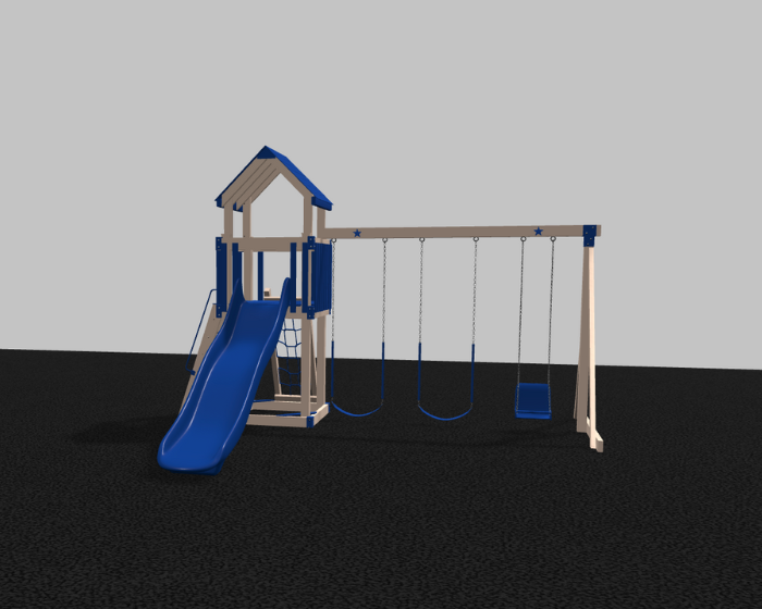 Star Cluster Vinyl Swing Set