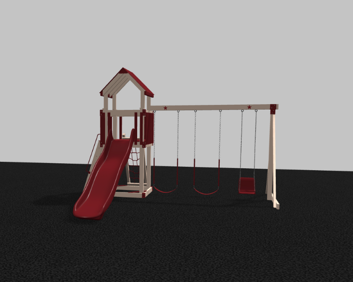 Star Cluster Vinyl Swing Set