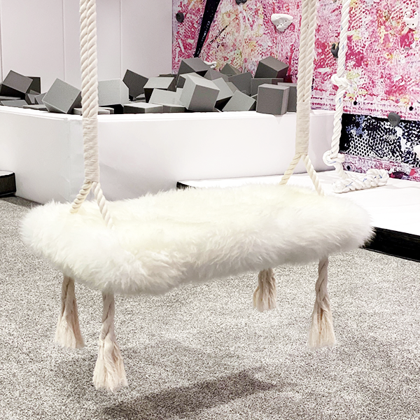 Furry Indoor Swing