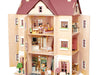 Tender Leaf Fantail Hall Dollhouse with dolls