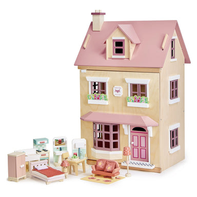 Tender Leaf Pink Foxtail Villa with furniture