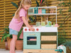 Tender Leaf Kitchen Range girl playing