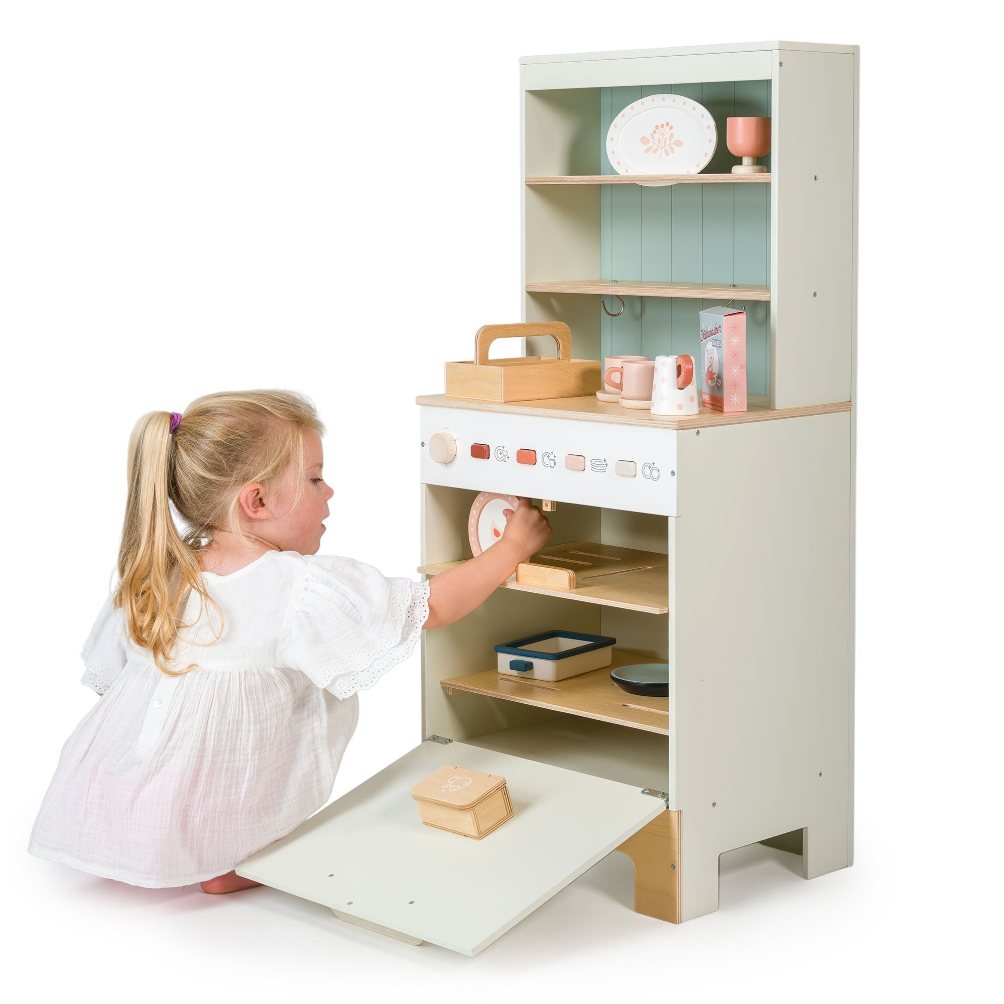 Pretend Kitchen Dresser and Dishwasher