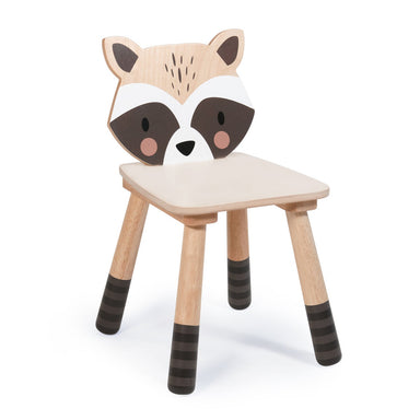 Tender Leaf Forest Raccoon Chair