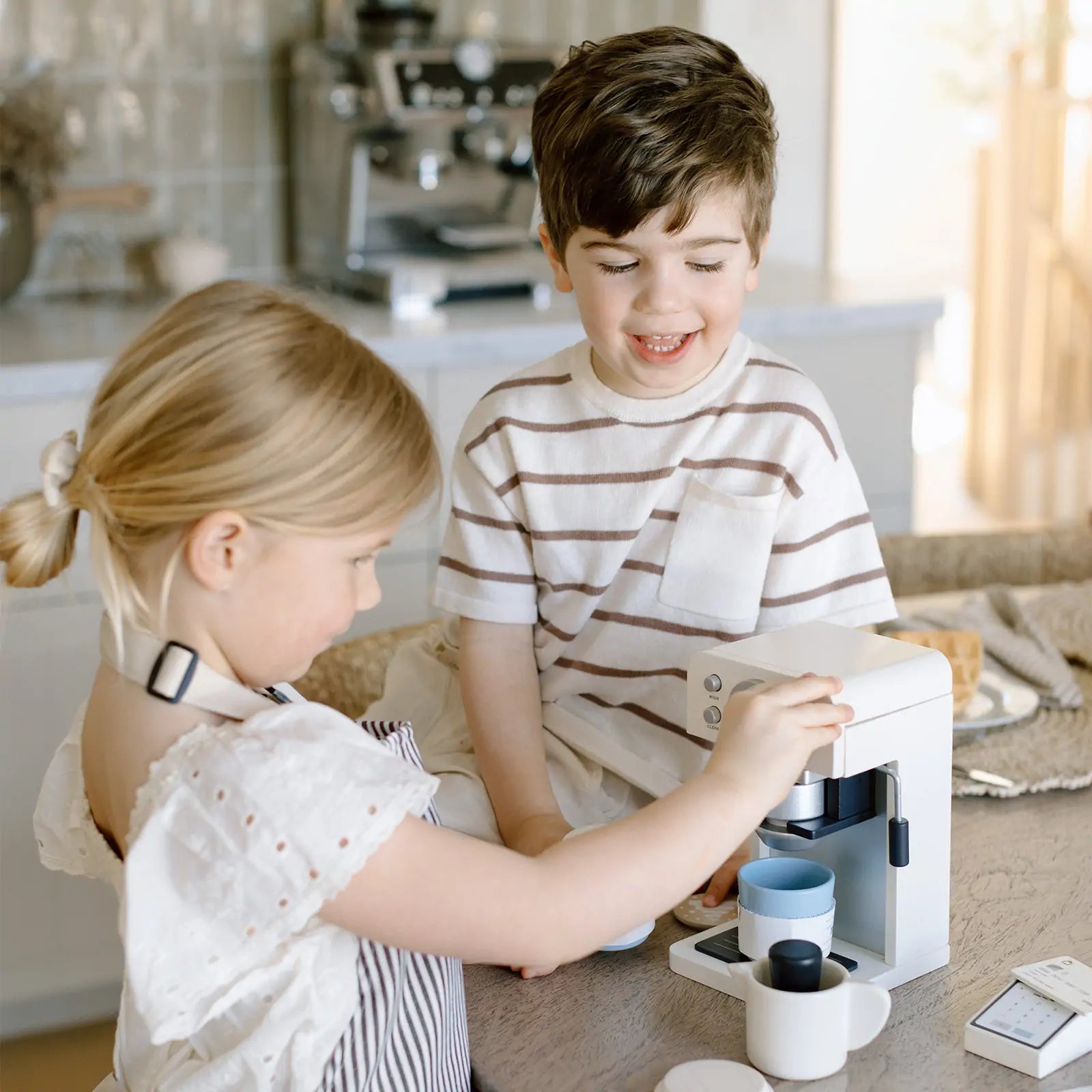 Tiny Land® Wooden Café Play Set for Kids