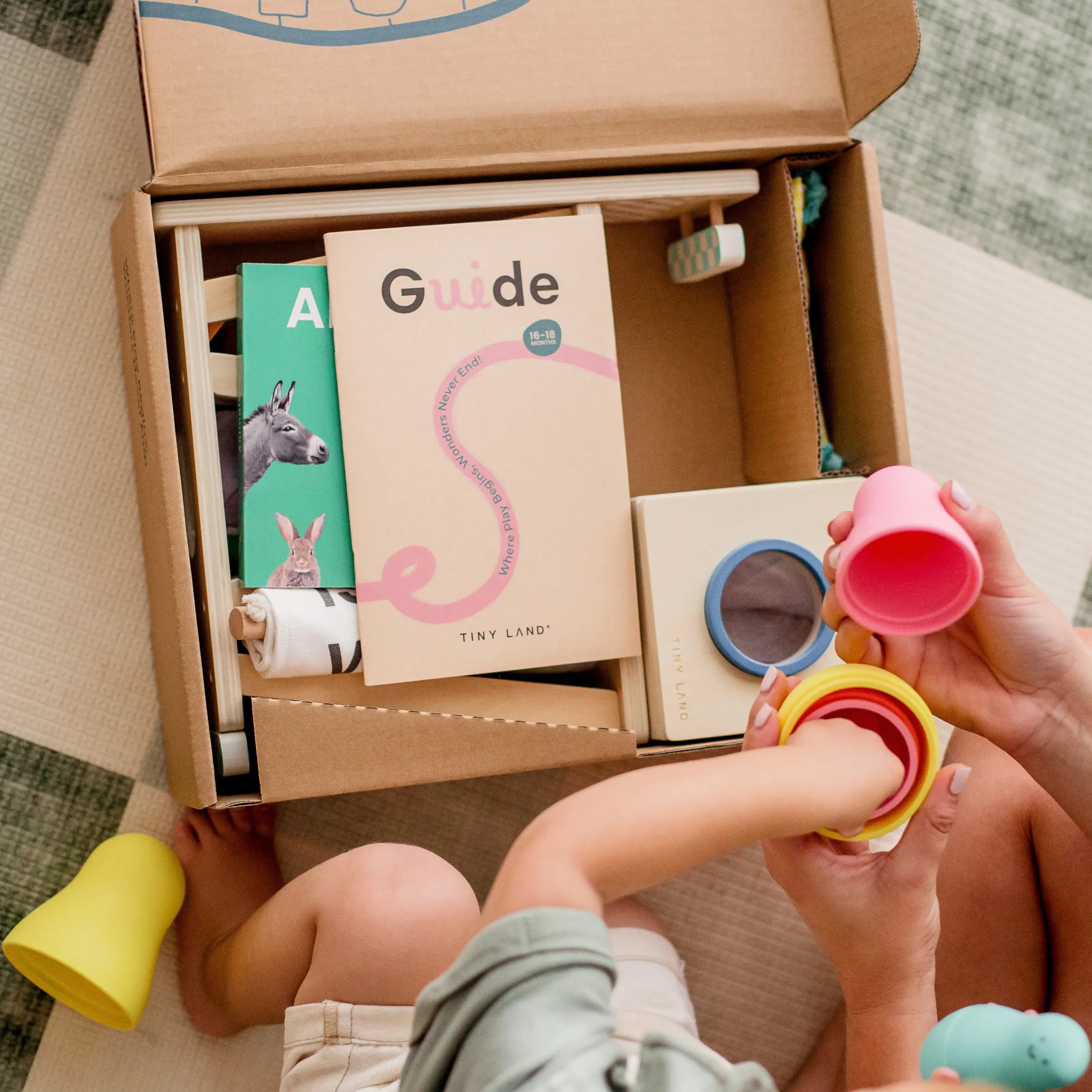 Montessori Box for Toddlers (16–18 Months)
