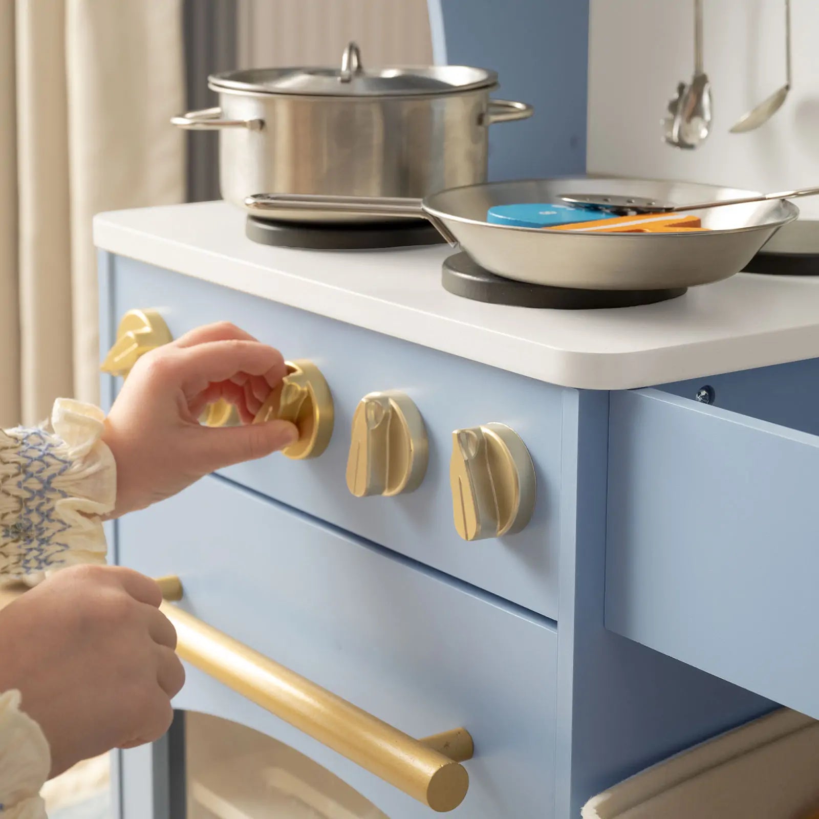 Tiny Land® Play Kitchen | Blue