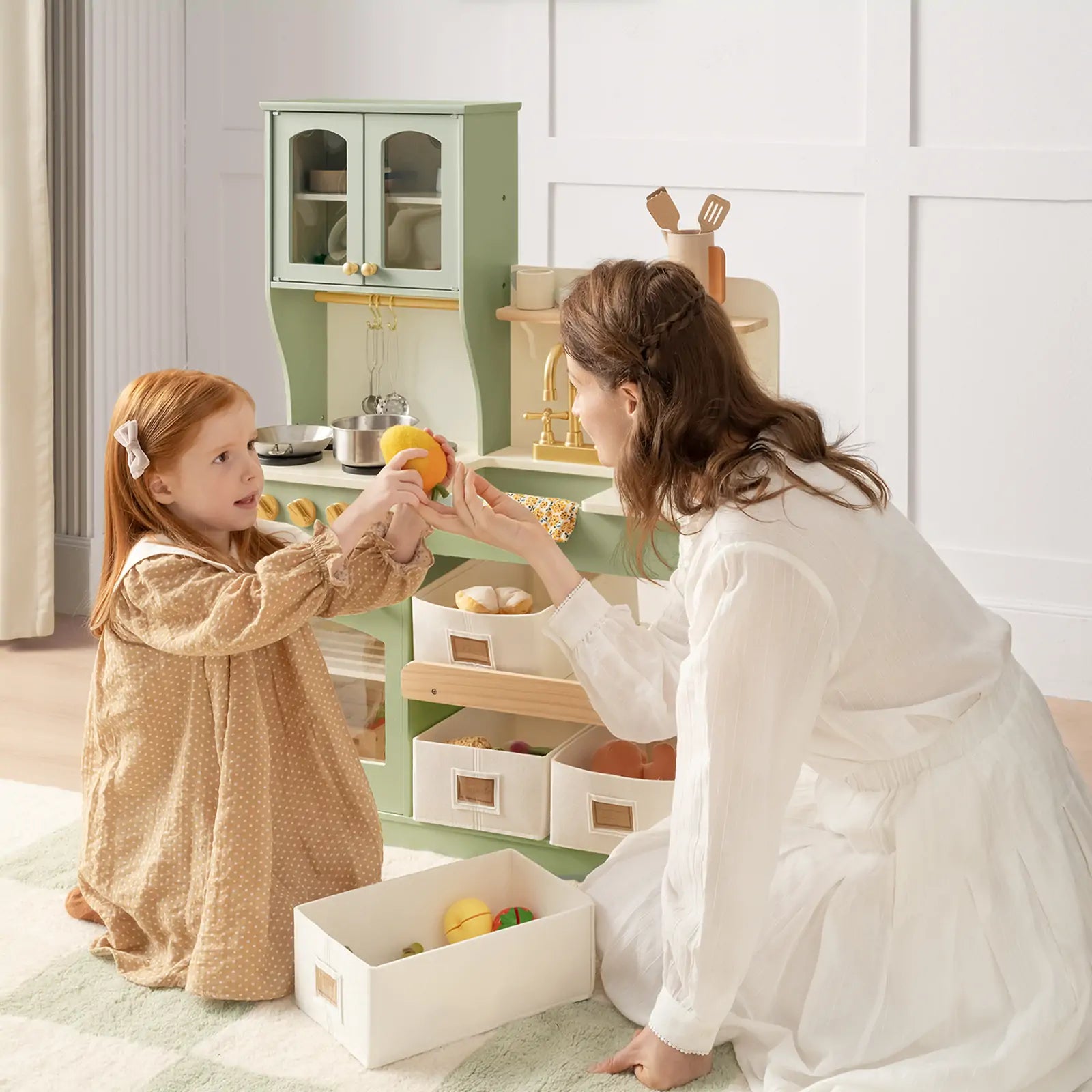 Tiny Land® Play Kitchen | Green