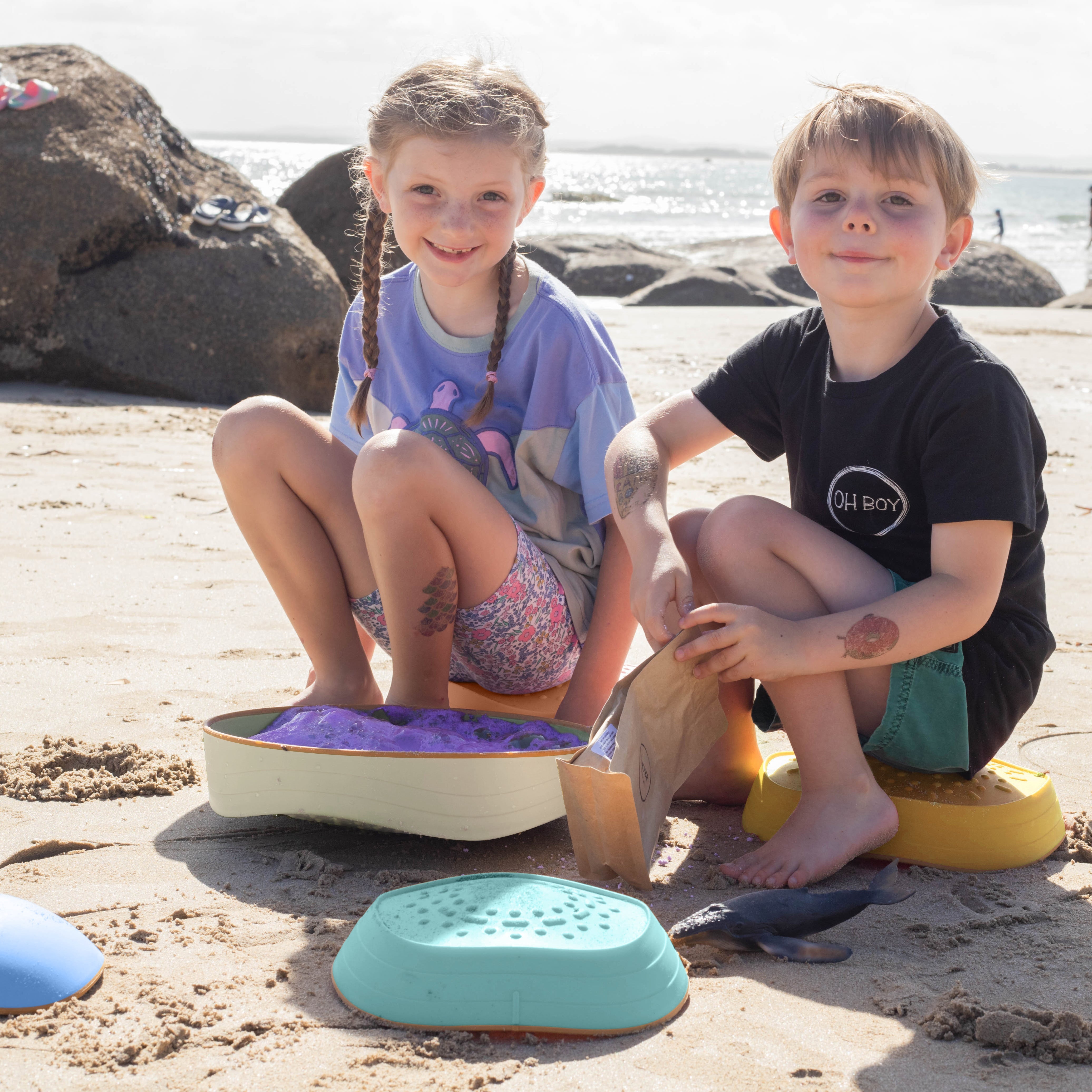 Stepping Stones | Beach Vacation