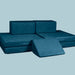 The Mini Figgy Play Couch Cover Sets Glacier