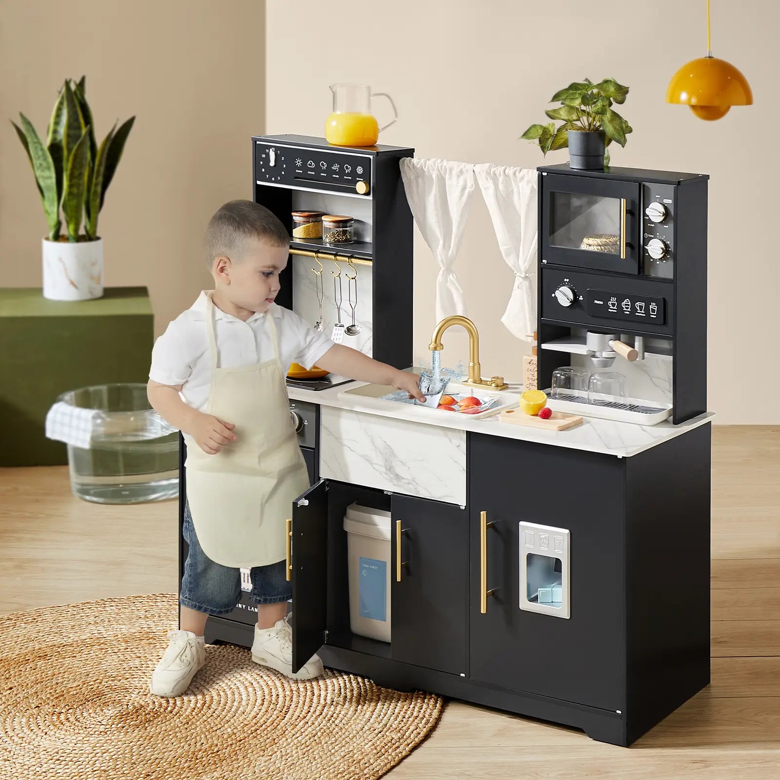 Tiny Land® Iconic Aqua Kitchen with Real-Flow Water System